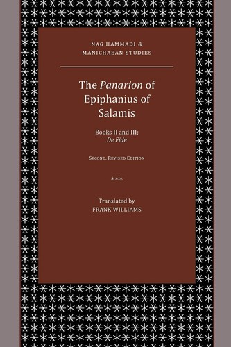 The panarion epiphanius of - the,