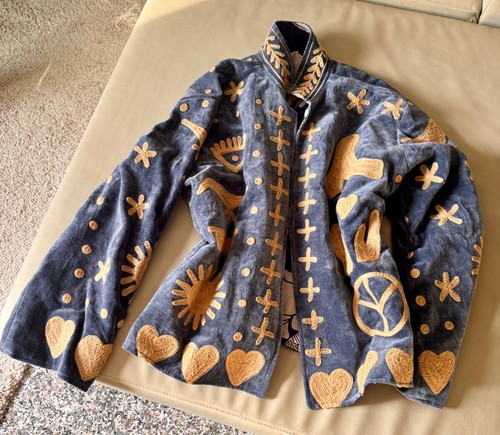 Giacca boho velluto - giacca,