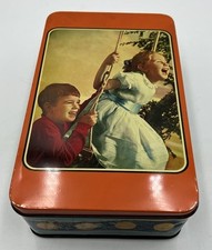 Scatola In Latta Lievito Vanigliato Pane Degli Angeli Società Paneangeli Vintage