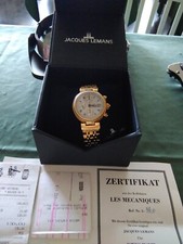 Orologio Swiss Made Cronografo Automatico calibro Valjoux 7750  jacques Lemans 