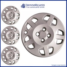 SERIE 4 BORCHIE - 4 COPRICERCHI COPPE RUOTA 14 PER FIAT PUNTO ELX 5P 99->