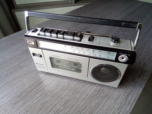 Radio cassette sanyo - cassette, m