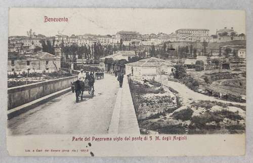 Cartolina benevento panorama - cartolina,