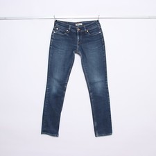 Levi's 751 slim fit   W31 L34 Usato (Cod. E2236) denim donna levis vita bassa