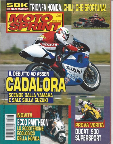 Moto sprint settimanale - sprint, n.26