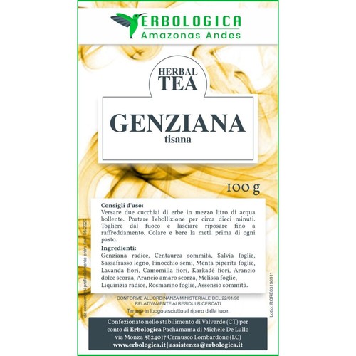 Genziana tisana composta - , 100