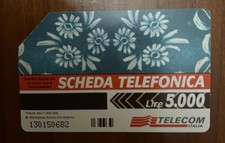 Scheda Telefonica Uova Di