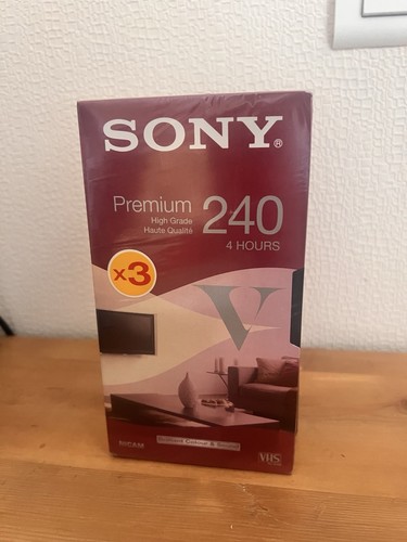Sony lot cassette 240min - sony, 3