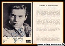Attore helmuth schneider - attore,