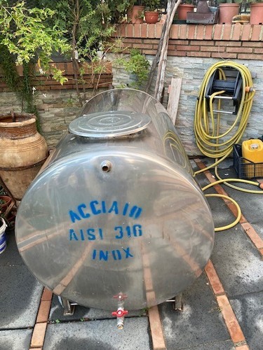 Serbatoio inox aisi 316 - serbatoio,