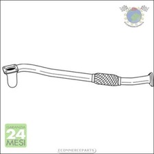 Tubo marmitta collettore - tubo,
