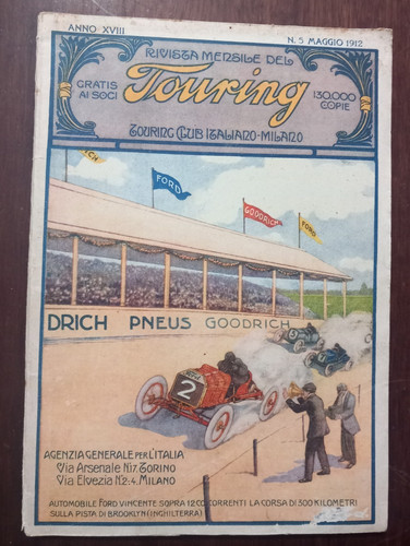 Rivista mensile touring club - rivista,