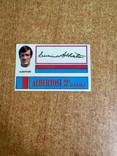 FIGURINA CALCIATORI PANINI FUORI RACCOLTA 1971/72 CAGLIARI ALBERTOSI  con velina