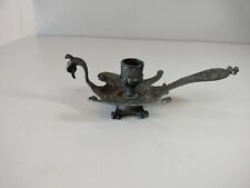 Porta candela Bugia Forma Uccello In Metallo