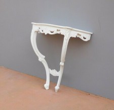 Console tavolino da parete in stile, laccata Shabby Chic, '900 - L 91 cm!