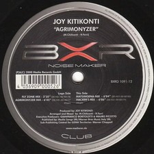 Joy Kitikonti Agrimonyzer Vinyl Single 12inch NEAR MINT BXR Noise Maker