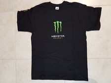 Lotto 1982 maglietta T-Shirt camicia uomo ragazzo nera MONSTER tg.M