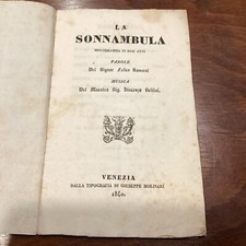 LIBRETTO D’OPERA “LA