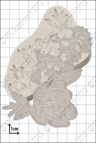 Stampo per pizzo silicone - per,