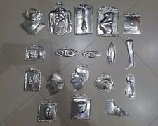 18 EX VOTO  METALLO  ARGENTATO