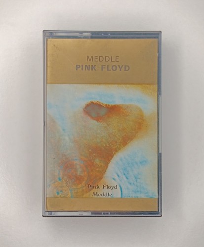 Pink floyd meddle kassette - pink,