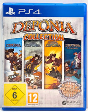 Collezione Deponia PS4 / Sony Playstation 4 / Tedesco / USK6 / OVP