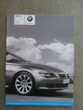 BMW 630i 650i 635d E63 Coupé