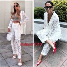 ZARA PANTALONE DONNA ECRÙ