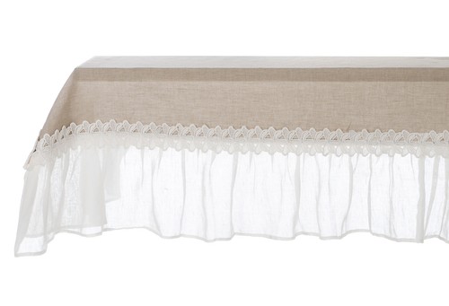 Tovaglia boho blanc mariclo - blanc,