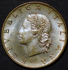 Italia 20 Lire 1972 KM# 97