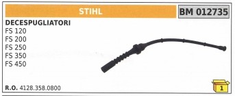 Tubo pescamiscela stihl - pescamiscela,