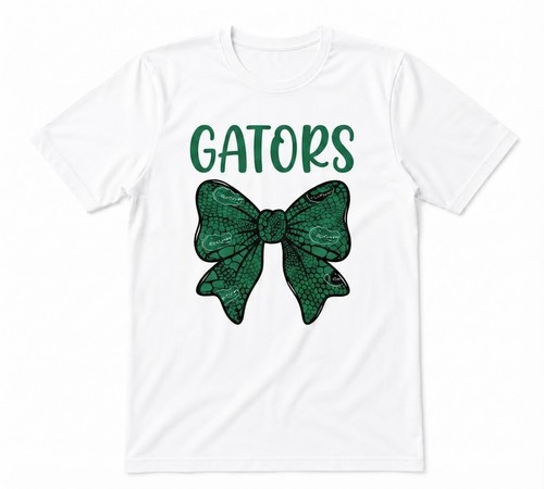 Shirt gators bow - bow,,
