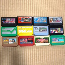 Lotto giochi Nintendo Famicom FC 12 pezzi NTSC-J NES retro videogiochi bundle