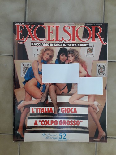 Excelsior rivista vintage - excelsior,