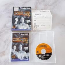 WRESTLE MANIA X8 Nintendo GameCube Giappone Importazione JP Venditore CIB Wrestling Giapponese