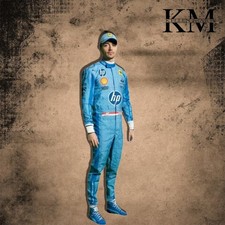 Tuta da corsa Ferrari blu