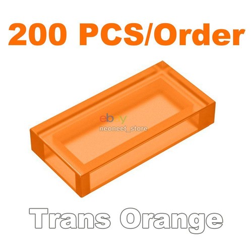 Piastrelle 1x2 trans arancione