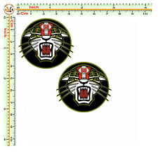 Marco simoncelli tondo tigre sticker adesivi auto moto casco print pvc 2 pz.