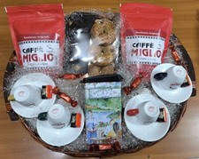 Cesto Natalizio in legno con