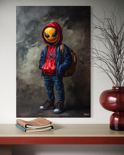 Quadro tela spider man cool - spider,