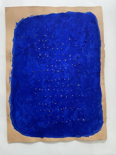 Lucio fontana quadro originale - lucio,