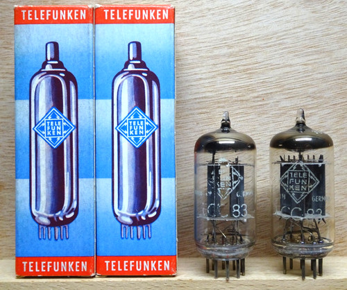 Coppia telefunken ecc83 - coppia:,