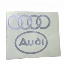 Adesivo Audi Argento Nuovi