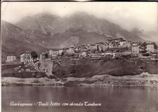 VAGLI SOTTO  GARFAGNANA  B/N  VIAGGIATA  1959  SFONDO TAMBURA