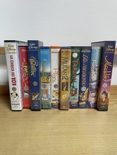 Lotto 10 VHS WALT DISNEY