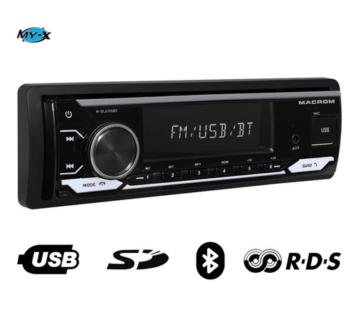 Macrom dl4100bt autoradio - macrom,