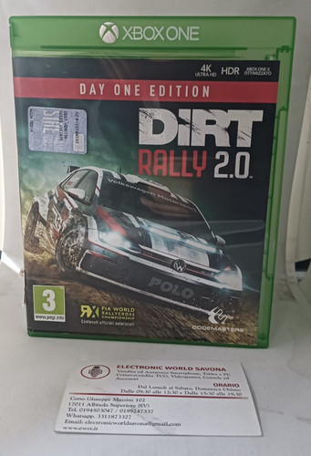 Dirt rally xbox - rally, usato
