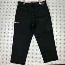 Jeans Tommy Hilfiger neri Y2K