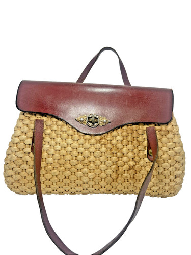 Borsa mano vintage pelle - borsa, a