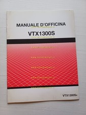 Honda VTX 1300 S VARIANTI 2003 manuale officina ITALIANO originale